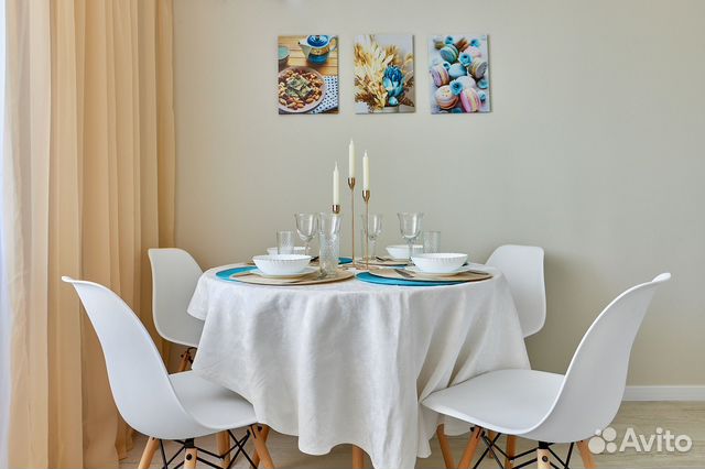 

1-к. квартира, 49 м², 2 кровати