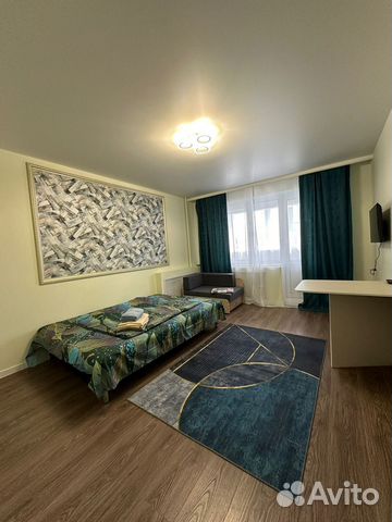 

1-к. квартира, 38 м², 2 кровати