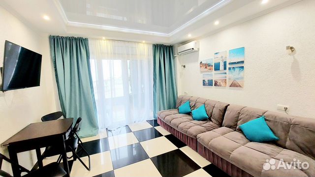 

Квартира-студия, 32 м², 2 кровати