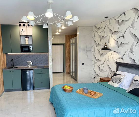 

Квартира-студия, 35 м², 2 кровати