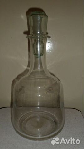 Графин стекл. 2-х литровый из СССР