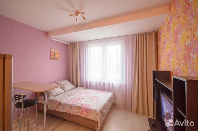 

Квартира-студия, 25 м², 1 кровать