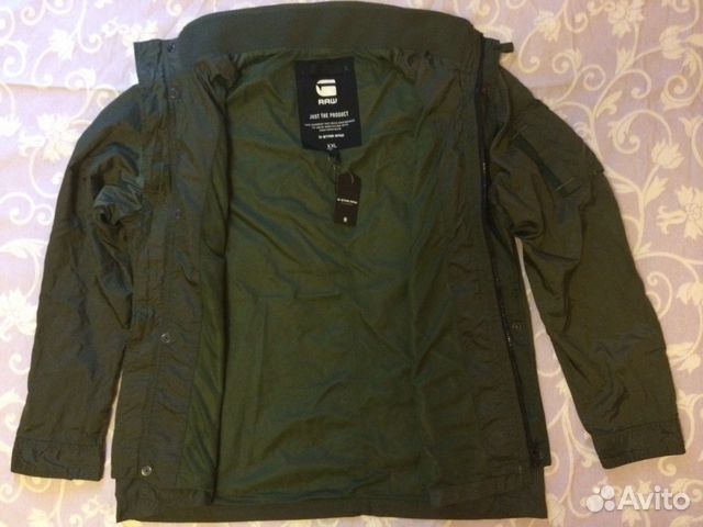 Куртка ветровка M-65 G-Star Raw (р.54+/XXL) Куртка ветровка M-65 G-Star Raw (р.54+/XXL)
