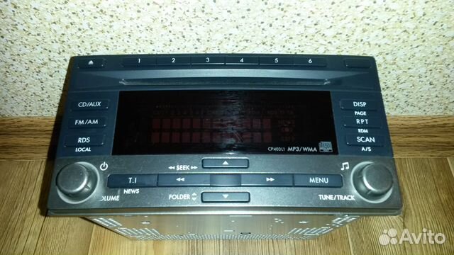 Магнитола штатная Subaru Forester