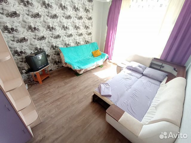 

1-к. квартира, 37 м², 2 кровати