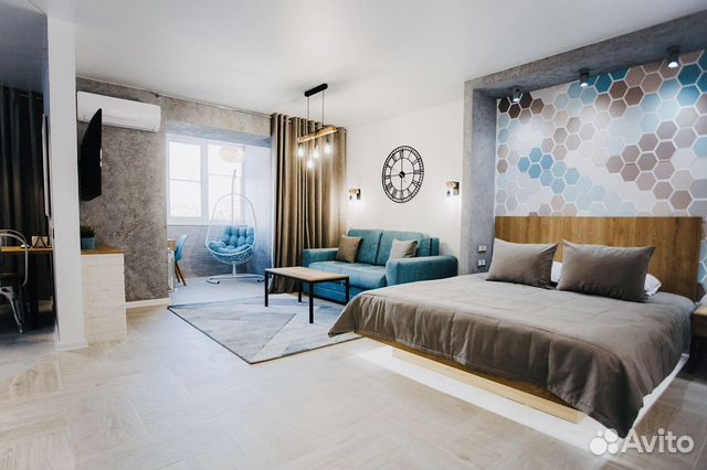 

1-к. квартира, 43 м², 2 кровати