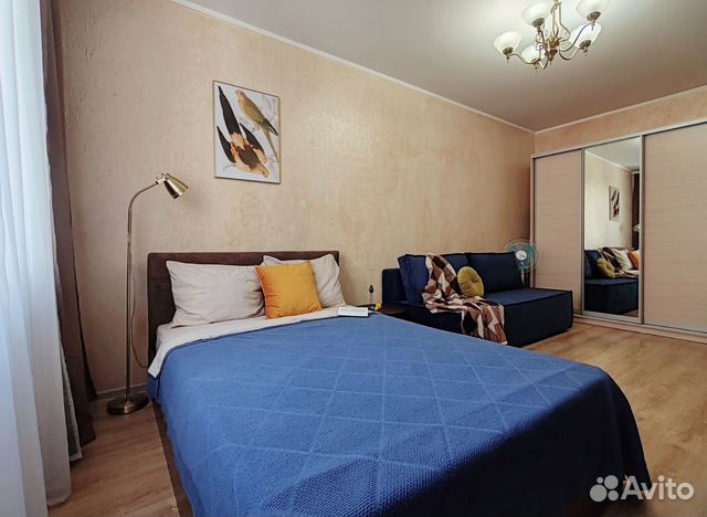 

1-к. квартира, 33 м², 2 кровати