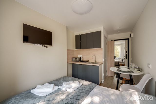

Квартира-студия, 18 м², 1 кровать
