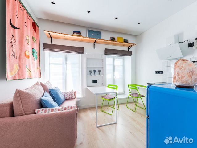 

Квартира-студия, 15 м², 1 кровать