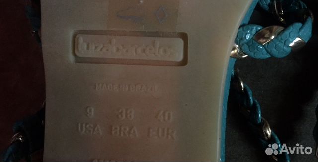 Новые босоножки 39 made in Brazil Новые босоножки 39 made in Brazil