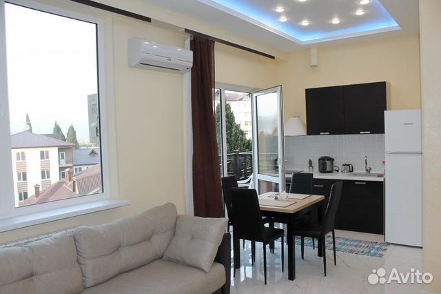 

Квартира-студия, 30 м², 2 кровати
