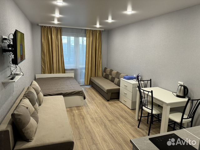 

Квартира-студия, 30 м², 3 кровати