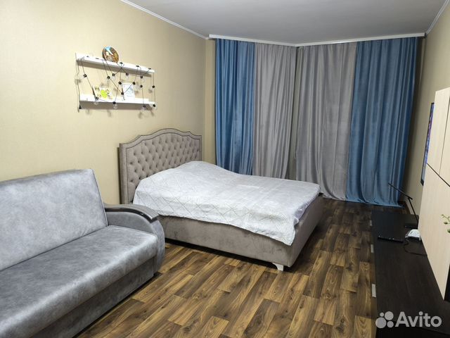 

1-к. квартира, 42 м², 2 кровати
