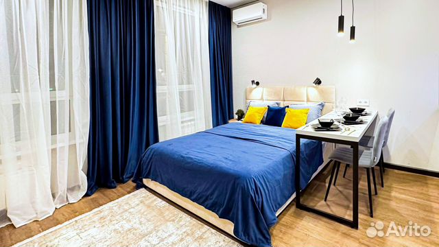 

Квартира-студия, 35 м², 2 кровати