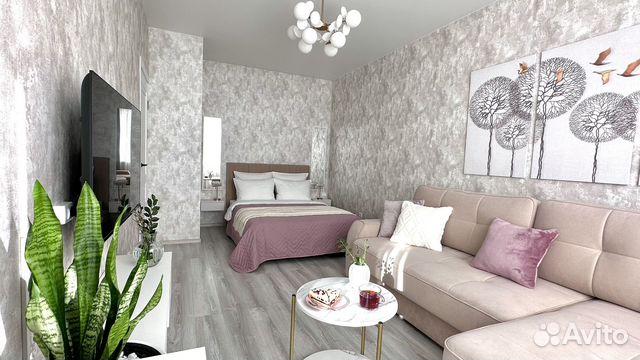 

1-к. квартира, 35 м², 2 кровати
