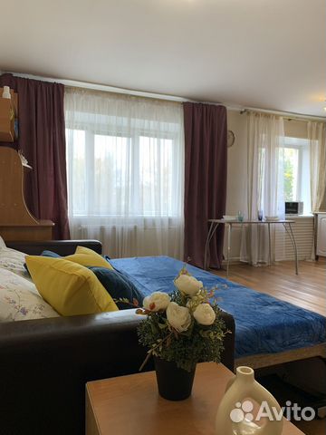 

1-к. квартира, 33 м², 2 кровати