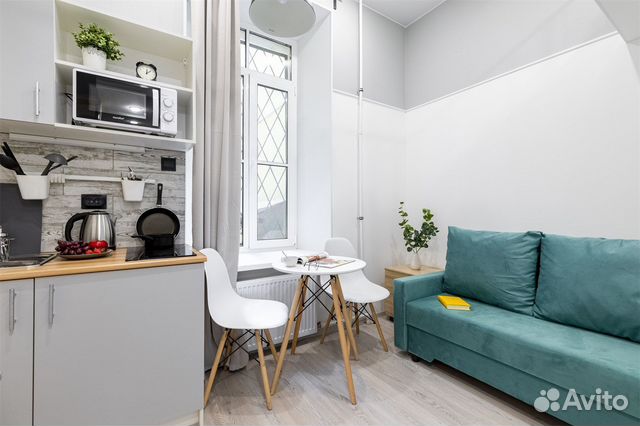 

Квартира-студия в апарт-отеле, 13,1 м², 2/5 эт.