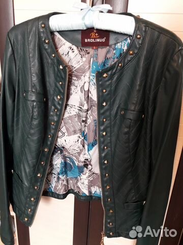 Куртка кожаная