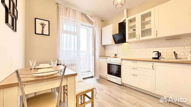 

1-к. квартира, 38 м², 2 кровати