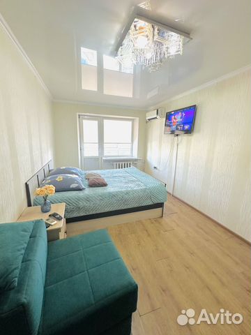 

1-к. квартира, 32 м², 2 кровати