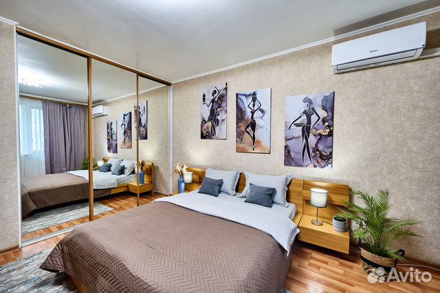 

1-к. квартира, 39 м², 2 кровати