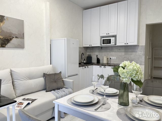 

1-к. квартира, 52 м², 2 кровати