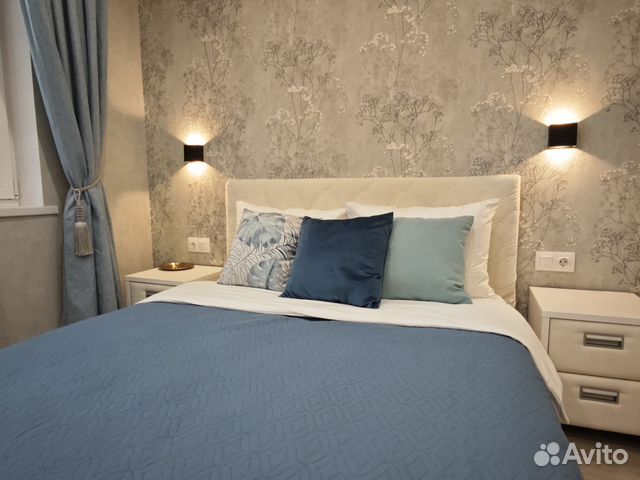 

1-к. квартира, 47,5 м², 2 кровати