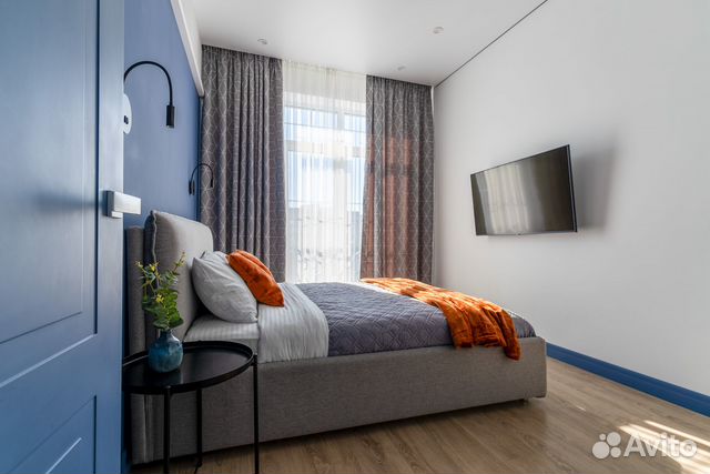 

1-к. квартира, 42 м², 3 кровати