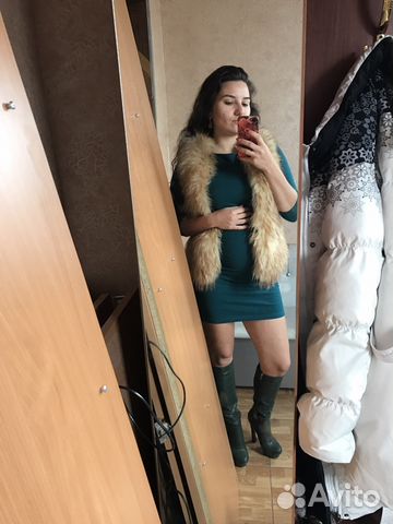 Жилетка из лисы натуральная Жилетка из лисы натуральная