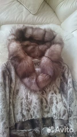 Норка стрижка-щипка, капюшон соболь