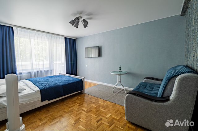 

1-к. квартира, 38 м², 2 кровати