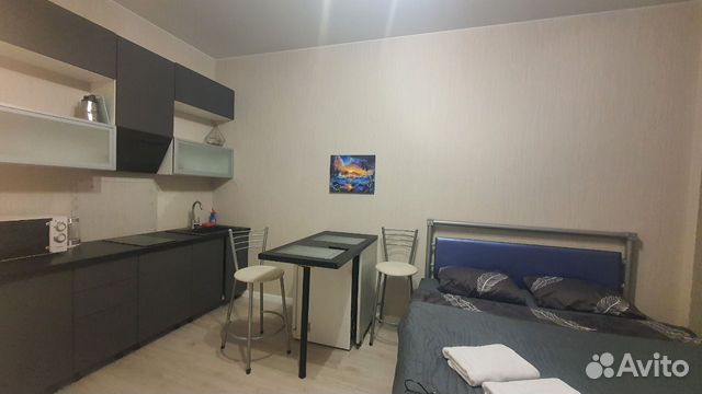

Квартира-студия, 27 м², 1 кровать