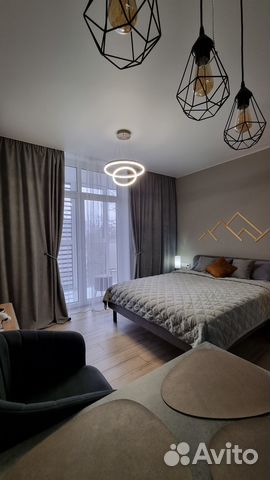 

Квартира-студия, 29 м², 2 кровати