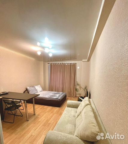 

Квартира-студия, 30 м², 2 кровати