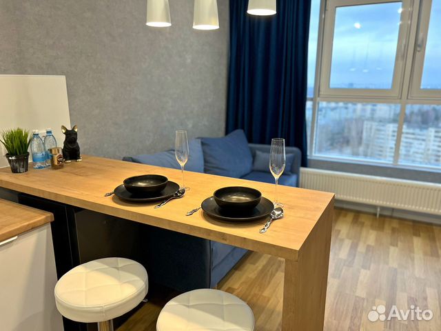 

Квартира-студия, 27 м², 1 кровать