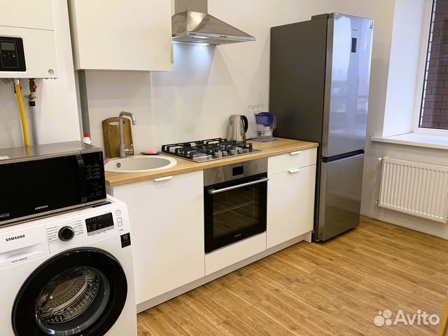 

1-к. квартира, 40 м², 2 кровати