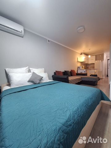 

Квартира-студия, 24 м², 2 кровати