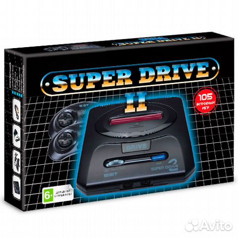 Игровая приставка Sega Super Drive 2 Classic 105-1