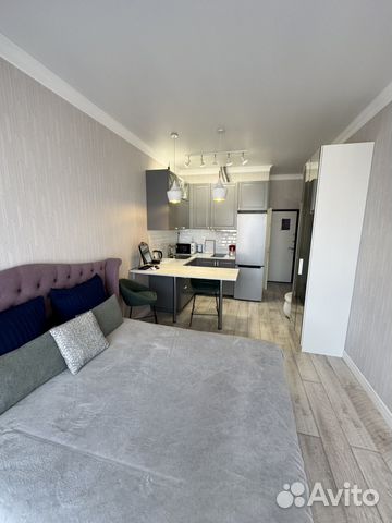 

Квартира-студия, 26 м², 2 кровати