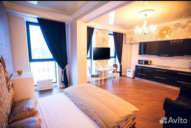 

Квартира-студия, 39 м², 1 кровать