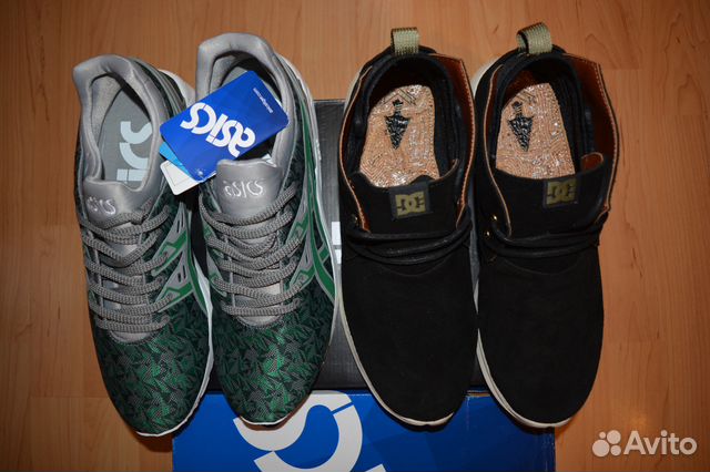 Новые кроссовки Asics tiger,DC Shoes Новые кроссовки Asics tiger,DC Shoes
