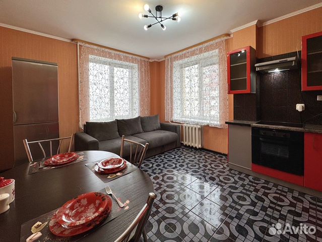 

1-к. квартира, 55 м², 3 кровати
