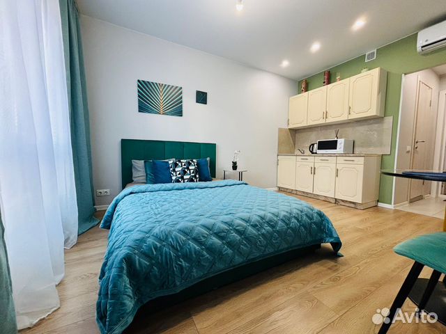 

Квартира-студия, 23 м², 2 кровати