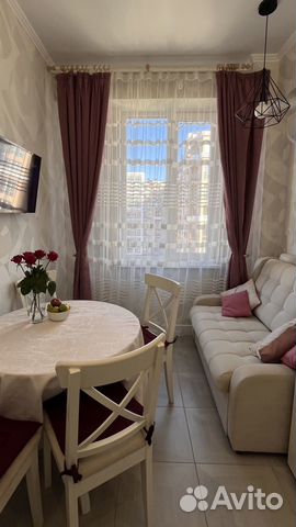 

1-к. квартира, 41 м², 3 кровати