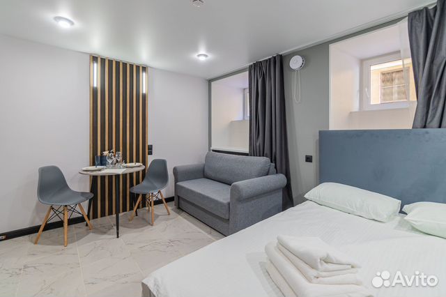 

Квартира-студия, 18 м², 2 кровати
