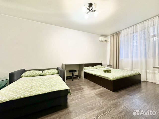 

1-к. квартира, 32 м², 3 кровати