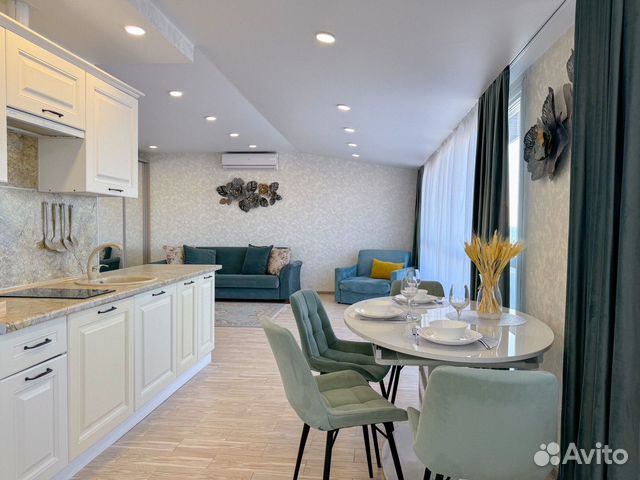 

1-к. квартира, 58 м², 3 кровати
