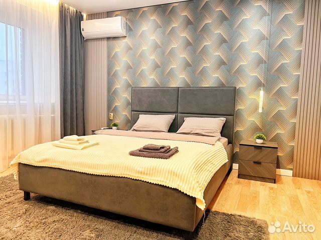 

1-к. квартира, 45 м², 2 кровати