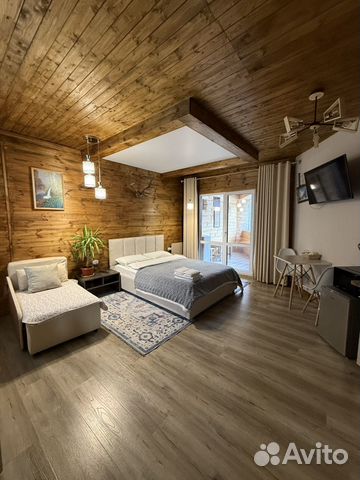 

Квартира-студия, 30 м², 2 кровати
