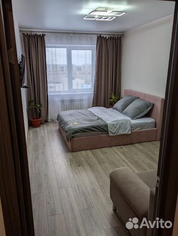 

1-к. квартира, 37 м², 2 кровати